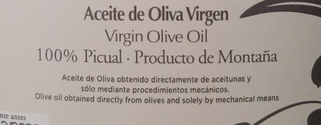 La Importancia Del Etiquetado Del Aceite De Oliva Mi Aceite A Domicilio