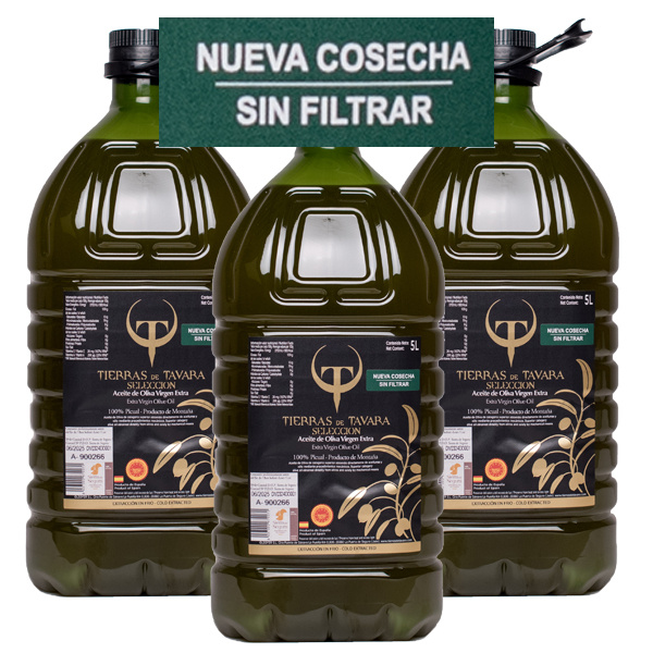 Aceite de Oliva Virgen Extra NUEVA COSECHA 2023/2024 Sin Filtrar - BOTELLA  500ML PLASTICO